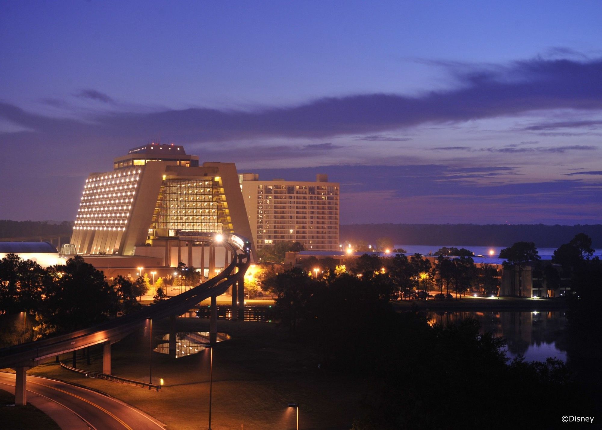 Disney'S Contemporary Resort Lake Buena Vista Dış mekan fotoğraf